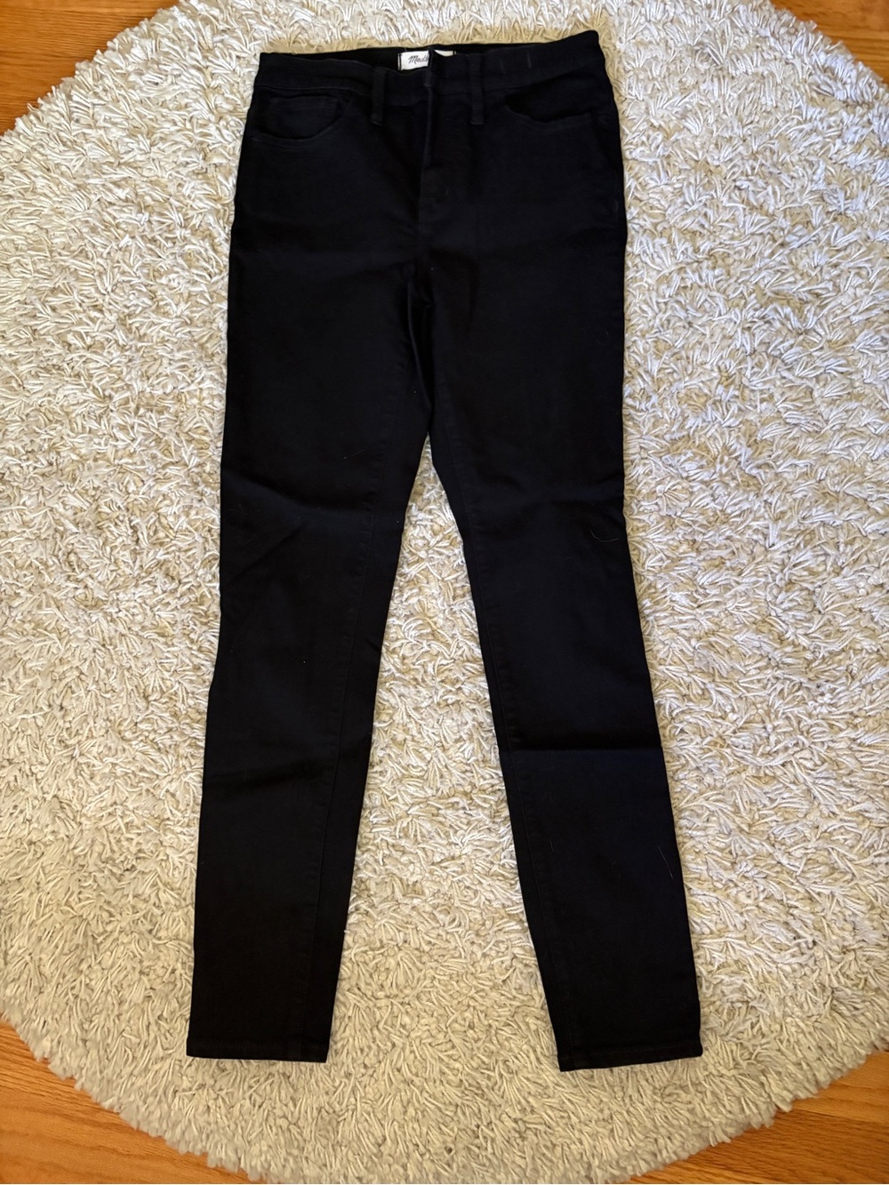 Madewell Black Skinny Stretch Pants